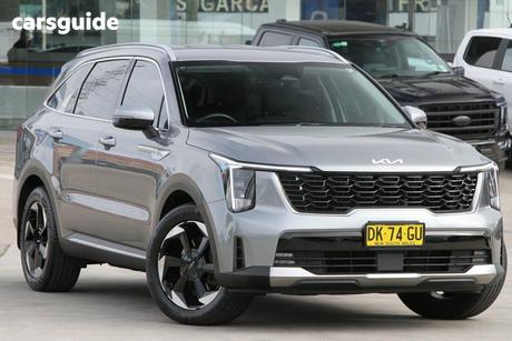 Grey 2024 Kia Sorento Wagon Sport+ 7 Seat