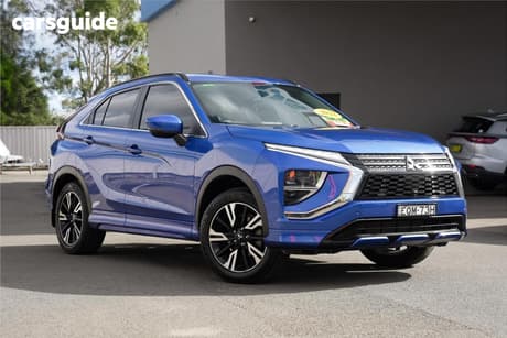 Blue 2022 Mitsubishi Eclipse Cross Wagon Aspire (2Wd)
