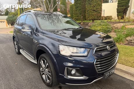 Blue 2016 Holden Captiva Wagon 7 Ltz (Awd)