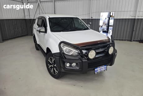 White 2019 Isuzu MU-X Wagon Ls-U (4X4)