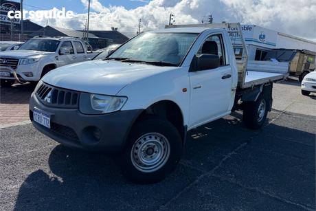 White 2007 Mitsubishi Triton Cab Chassis Gl