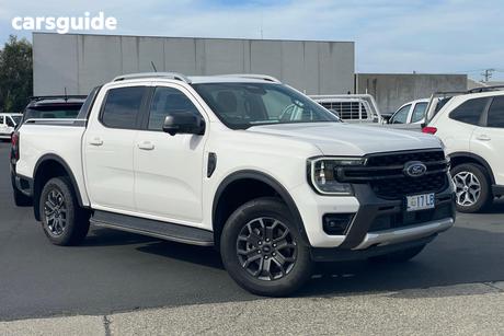 White 2023 Ford Ranger Double Cab Pick Up Wildtrak 2.0 (4X4)