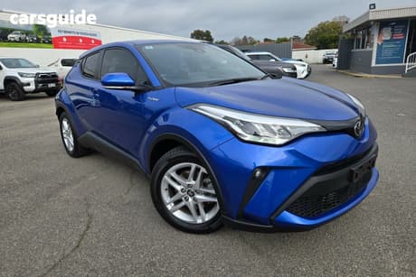 Blue 2021 Toyota C-HR Wagon Gxl (2Wd)