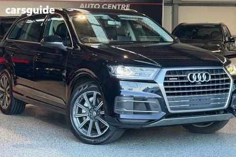 Blue 2015 Audi Q7 Wagon 3.0 Tdi Quattro