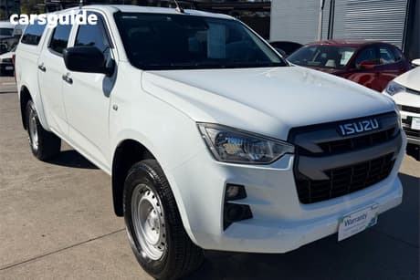 White 2021 Isuzu D-MAX Crew Cab Utility Sx (4X2)