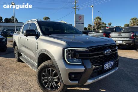 Silver 2024 Ford Ranger Double Cab Pick Up Wildtrak 2.0 (4X4)