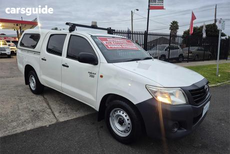 White 2013 Toyota Hilux OtherCar TGN16R MY14