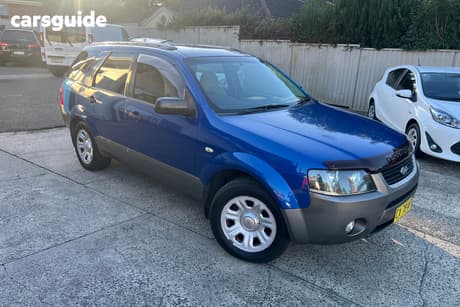 Blue 2007 Ford Territory Wagon Tx (Rwd)