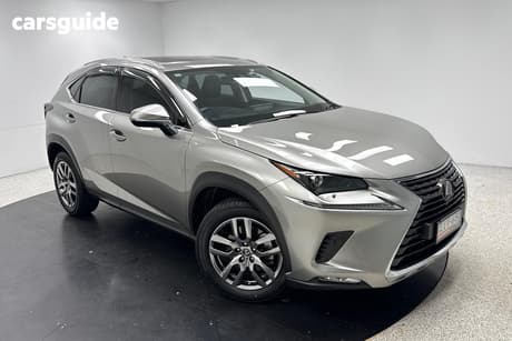 Silver 2019 Lexus NX300H Wagon Luxury Hybrid (Fwd)