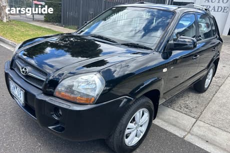 Black 2009 Hyundai Tucson Wagon City Sx