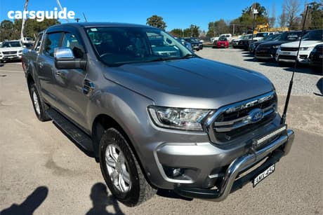 Silver 2019 Ford Ranger Double Cab Pick Up Xlt 2.0 (4X4)