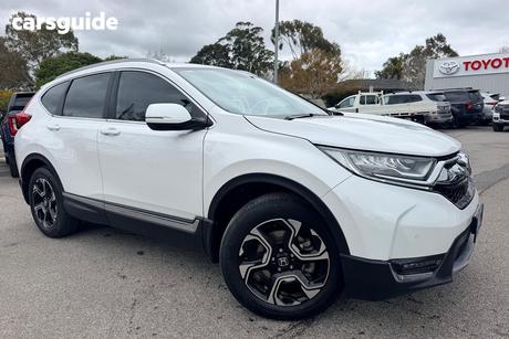 White 2019 Honda CR-V Wagon Vti-Lx (Awd)