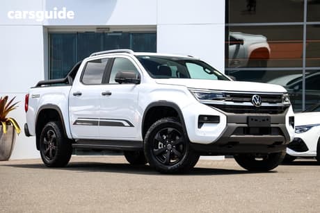 White 2025 Volkswagen Amarok Dual Cab Utility Panamericana Tdi600 4Motion