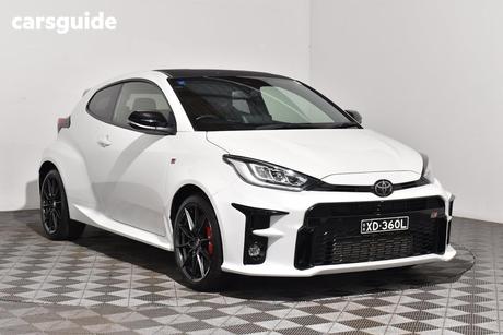 White 2021 Toyota GR Yaris Hatchback Rallye