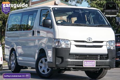 White 2020 Toyota HiAce Commercial DX (CAMPER KIT)