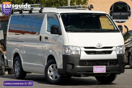 White 2021 Toyota HiAce Commercial DX (CAMPER KIT)