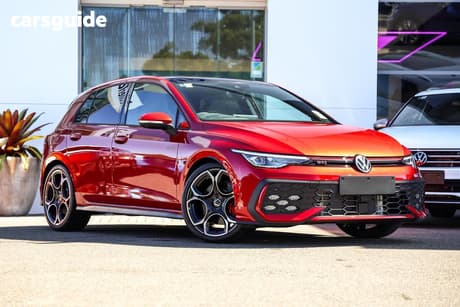 Red 2026 Volkswagen Golf Hatchback Gti