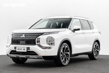 White 2022 Mitsubishi Outlander Wagon Aspire 7 Seat (2Wd)