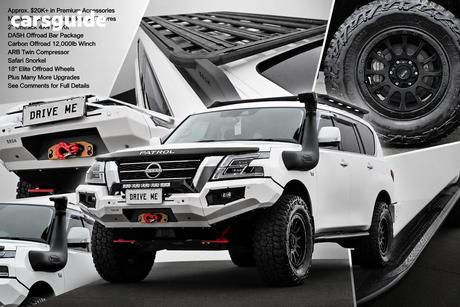 White 2022 Nissan Patrol Wagon Ti-L (4X4)