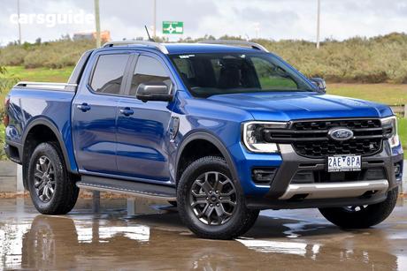 Blue 2024 Ford Ranger Double Cab Pick Up Wildtrak 2.0 (4X4)