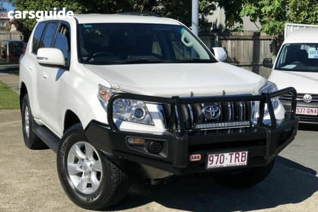 White 2010 Toyota Landcruiser Prado Wagon Gxl (4X4)