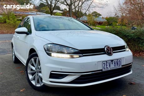 White 2018 Volkswagen Golf Hatchback 110 Tsi Comfortline