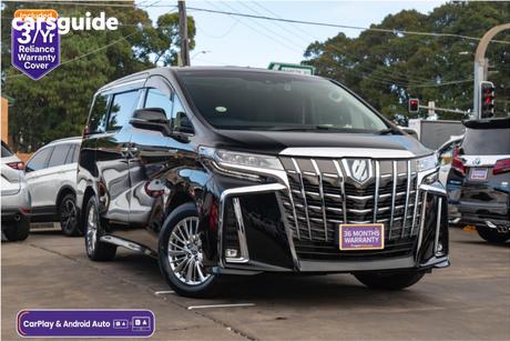 Black 2021 Toyota Alphard SUV SR C PACKAGE (HYBRID)