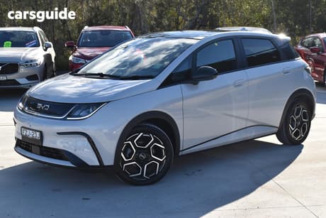 White 2025 BYD Dolphin Hatchback Premium