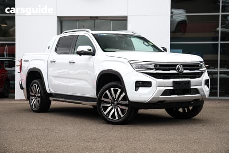 White 2025 Volkswagen Amarok Dual Cab Utility Aventura Tdi600 4Motion