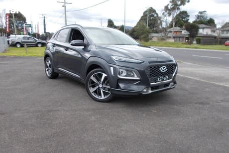 Grey 2017 Hyundai Kona Wagon Highlander Ttr