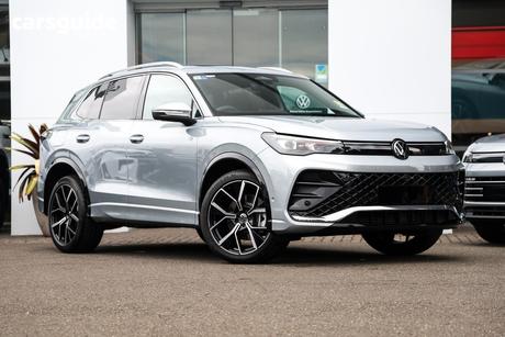 Silver 2026 Volkswagen Tiguan Wagon 195Tsi R-Line
