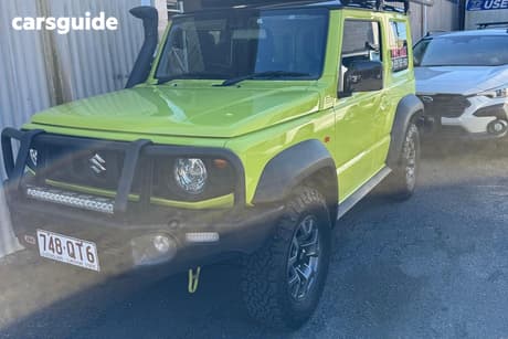 Yellow 2023 Suzuki Jimny Wagon Glx