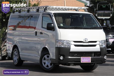 White 2019 Toyota HiAce Commercial DX (CAMPER KIT)