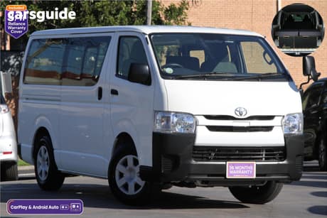 White 2020 Toyota HiAce Commercial DX (CAMPER KIT)