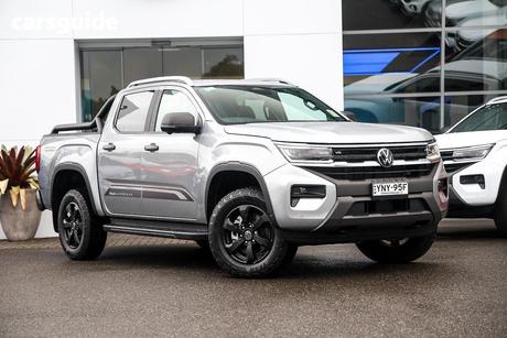Silver 2026 Volkswagen Amarok Dual Cab Utility Panamericana Tdi600 4Motion