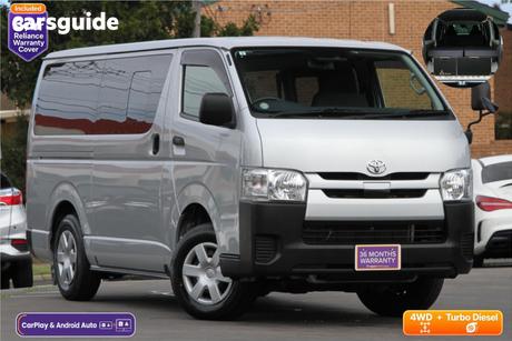 Silver 2018 Toyota HiAce Commercial DX (CAMPER KIT)