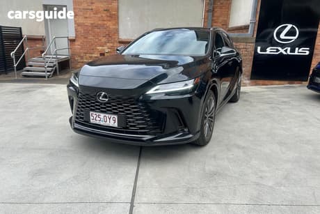 Black 2025 Lexus Rx450H+ Wagon Sports Luxury Awd Hybrid