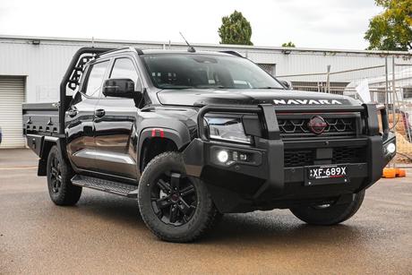 Black 2025 Nissan Navara Dual Cab Pick-up Pro-4X (4X4)