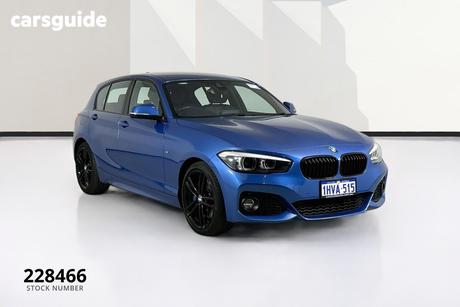 Blue 2019 BMW 125I Hatchback M Sport