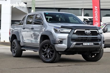 Silver 2025 Toyota Hilux Double Cab Pick Up Rogue 48V (4X4)