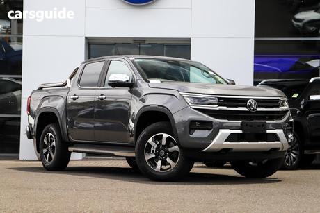 Grey 2026 Volkswagen Amarok Dual Cab Utility Style Tdi600 4Motion
