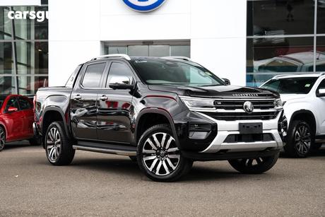 Black 2026 Volkswagen Amarok Dual Cab Utility Aventura Tdi600 4Motion