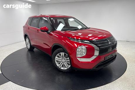 Red 2021 Mitsubishi Outlander Wagon Es 7 Seat (2Wd)