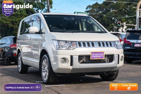 White 2018 Mitsubishi Delica SUV D POWER PACKAGE