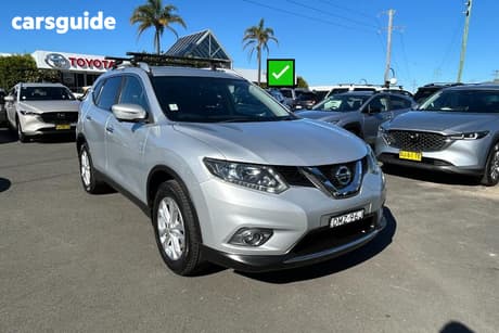 Silver 2016 Nissan X-Trail Wagon St-L N-Sport Se Black (4X4)