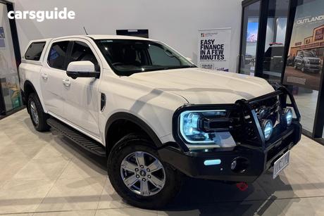 White 2023 Ford Ranger Double Cab Pick Up Xlt 2.0 (4X4)