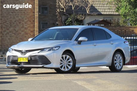 Silver 2020 Toyota Camry Sedan Ascent