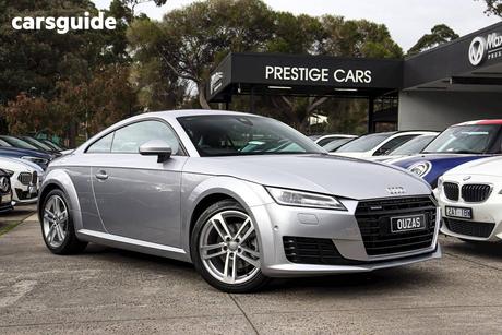 Silver 2015 Audi TT Coupe 2.0 Tfsi Quattro Sport