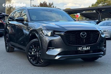Grey 2025 Mazda CX-80 Wagon D50E Azami