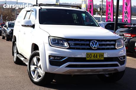 White 2016 Volkswagen Amarok Dual Cab Utility V6 Tdi 550 Highline